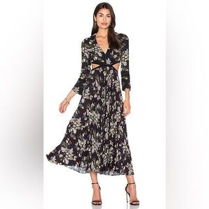 A.L.C. Josefa Silk Midi Dress